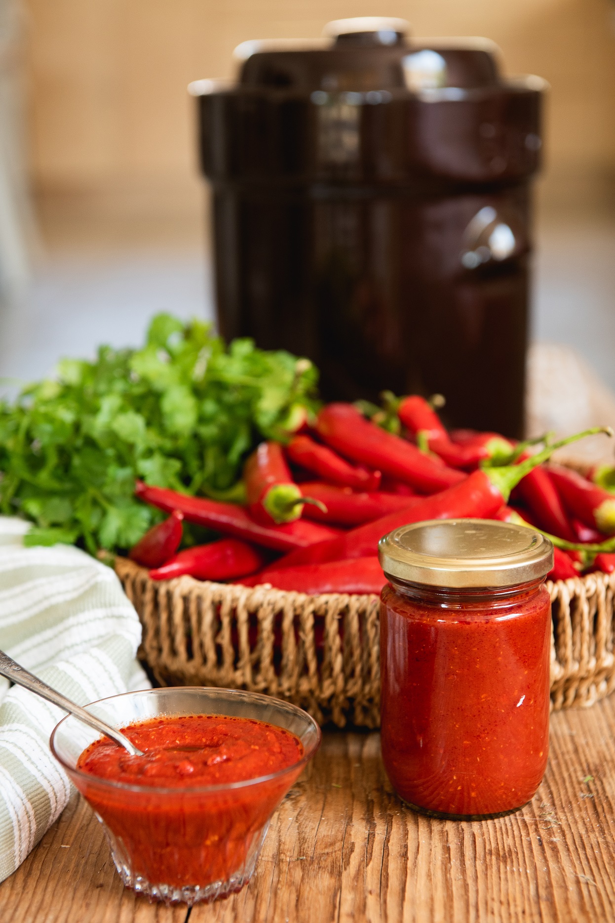 רוטב פלפל חריף מותסס